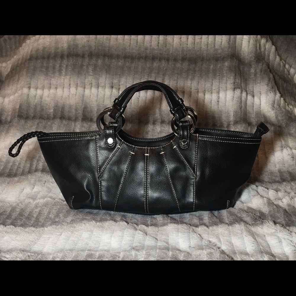 Tommy Hilfiger Dark Chocolate Hobo Purse